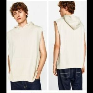 Hooded Zara hoodie vest